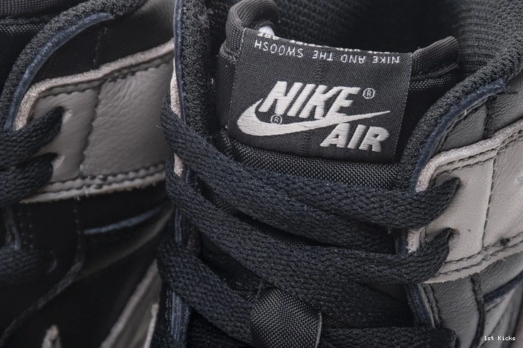 Gray OG  Retro High Air 1 Shadow Black Jordan 555088-013 1229